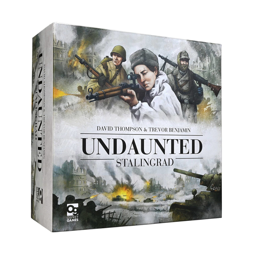 Настольная игра Undaunted. Stalingrad / Неустрашимые. Сталинград на  английском языке - купить с доставкой по выгодным ценам в интернет-магазине  OZON (1052774335)