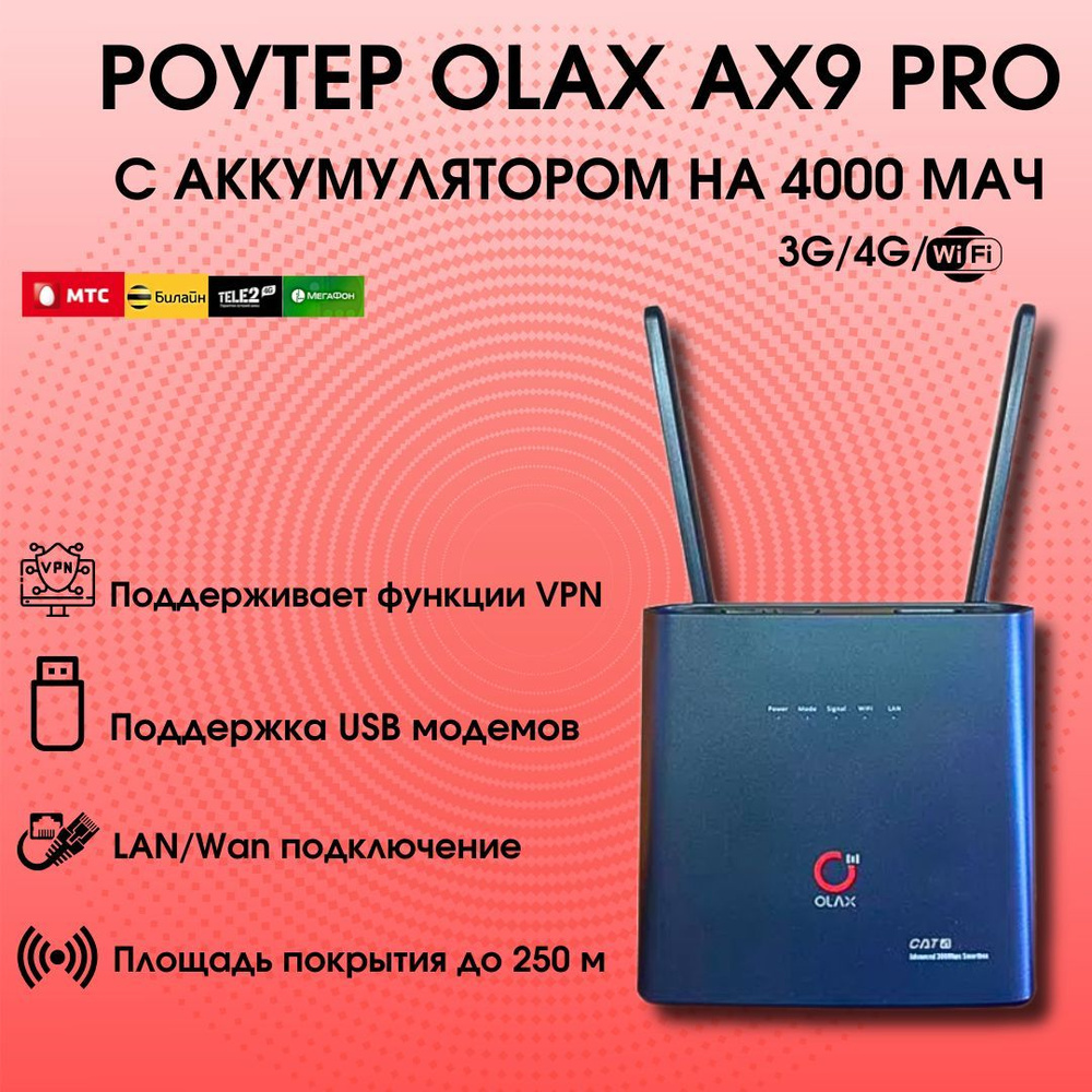 OLAX AX9 PRO 2.4 OZON 1054338724