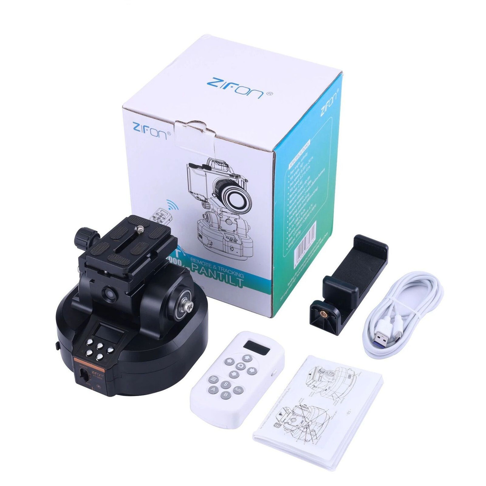 Моторизированная панорамная головка Zifon YT-2000 - купить с доставкой ...