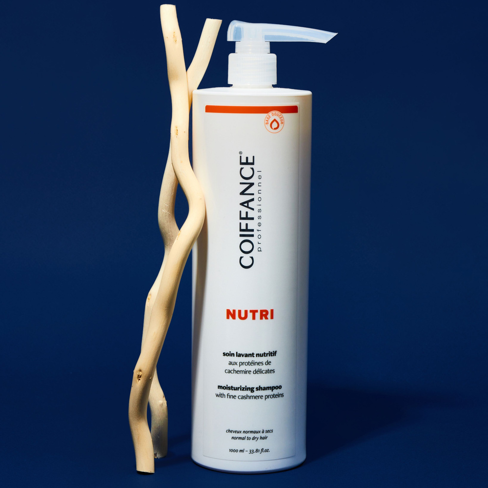 COIFFANCE Профессиональный протеиновый шампунь NUTRI для нормальных и сухих волос с КЕРАМИДАМИ и провитамином #1