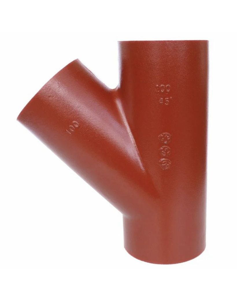 Тройник чугун SML Ду 50х50х45гр б/растр, 50х50х45гр б/растр - купить по ...