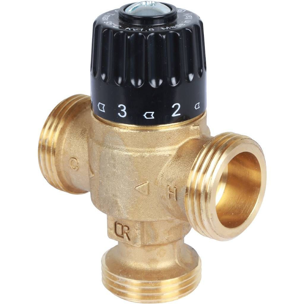 Термостатический смесительный клапан STOUT SVM-0125-186525 для систем отопления и ГВС 1" НР 30-65С KV #1