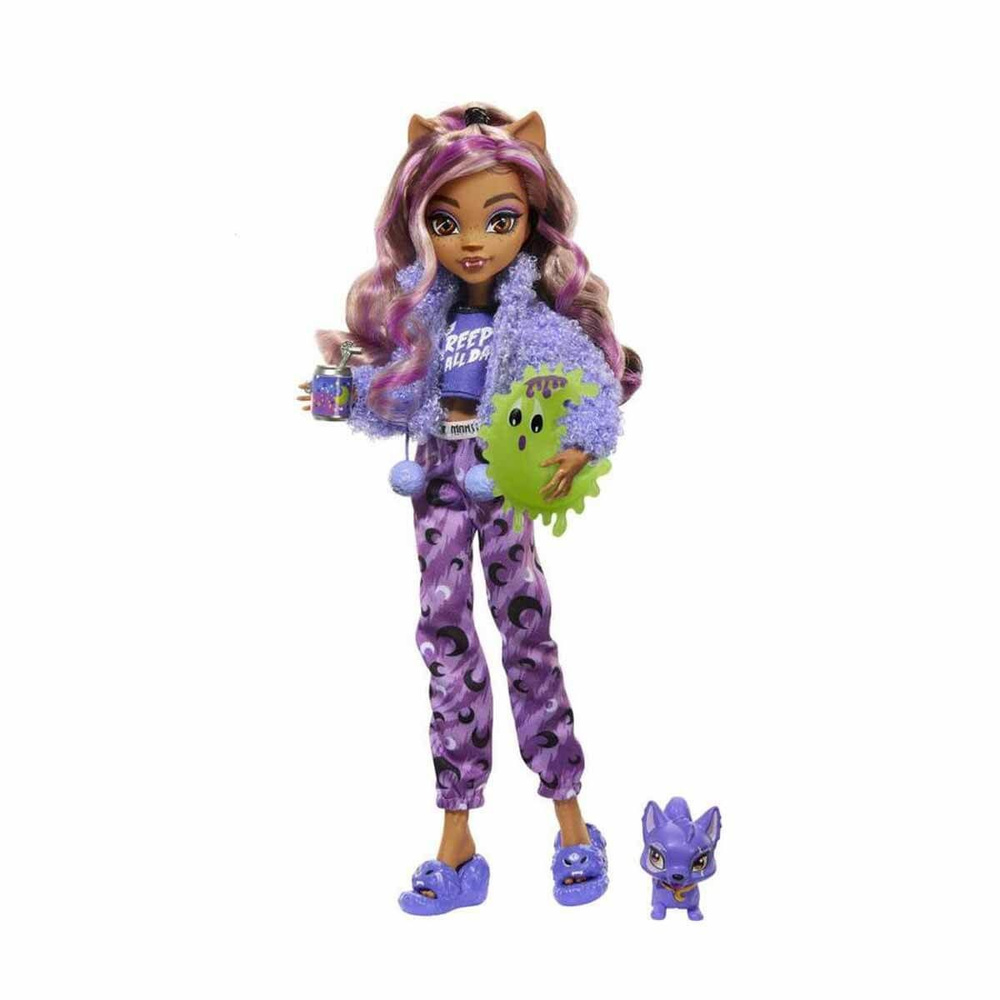 Игрушка Monster High Creepover Party Clawdeen Wolf HKY67 - купить с  доставкой по выгодным ценам в интернет-магазине OZON (1274845436)