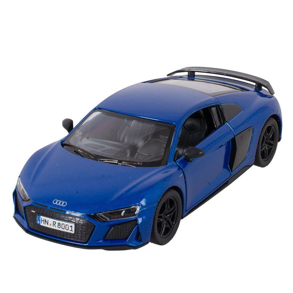 Машинка металлическая Kinsmart AUDI R8 Coupe. Синяя. В Коробке!! (Масштаб  1/36) инерционная, двери открываются - купить с доставкой по выгодным ценам  в интернет-магазине OZON (1099570069)