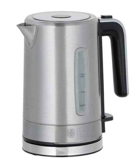 Russell Hobbs Электрический чайник 24190-70 (Compact Home Kettle), серый металлик  #1
