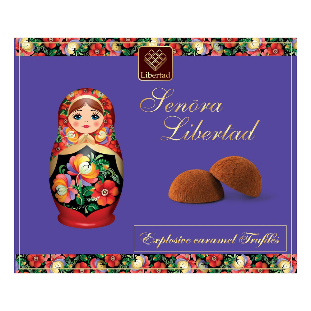 Конфеты трюфель Libertad с взрывной карамелью 120 г - купить с ...
