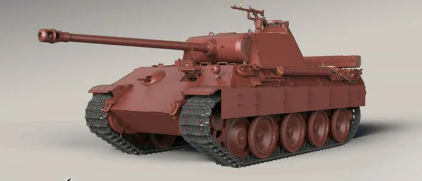 MENG ES-003 "танк" Sd.Kfz.171 Panther Ausf.D 1/35 #1