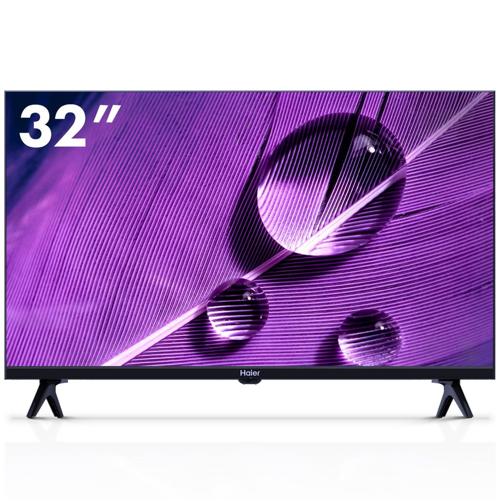 Haier Телевизор 32", черный #1