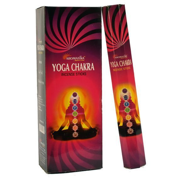 Благовония палочки ароматические "ЙОГА ЧАКРА" (Aromatika, Yoga Chakra, 20 палочек)  #1