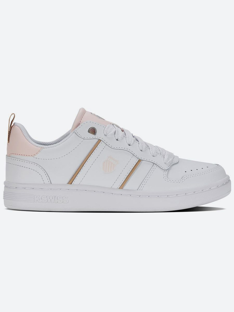 K swiss white and hot sale gold