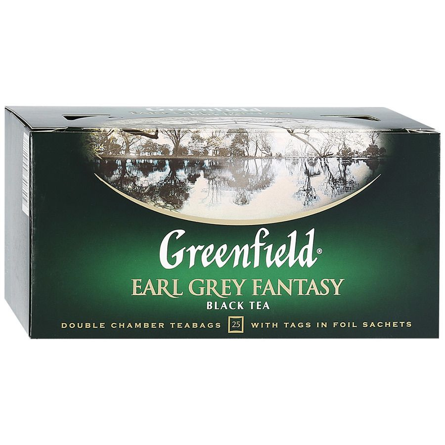 Чай чёрный Greenfield Earl Grey Fantasy 25*2г #1