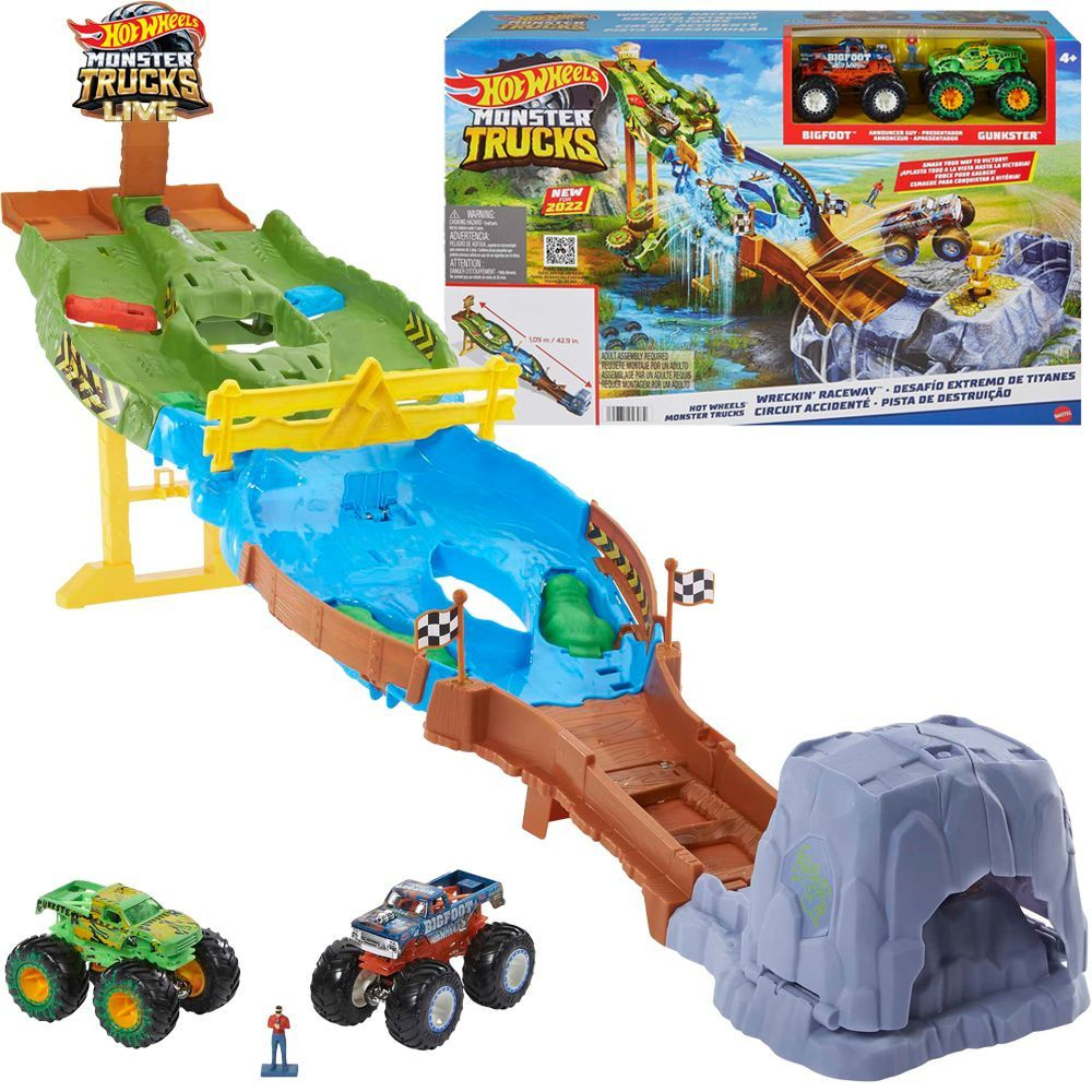 Игровой трек Mattel Hot Wheels Monster Truck Турнир HGV12 - купить с ...