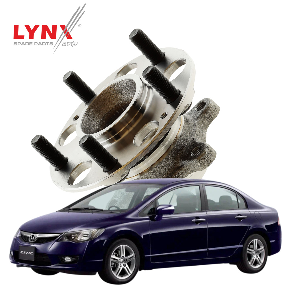 Ступица колеса Honda Civic (8) / Хонда Цивик 2005 2006 2007 2008 2009 2010  2011 / задняя, 1 шт LYNXauto - купить по доступным ценам в  интернет-магазине OZON (1165554036)