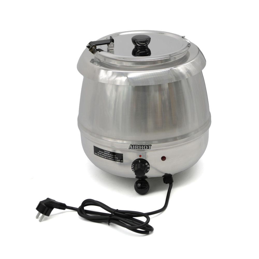 Мармит горшочек для супа AIRHOT SB-6000S, 9л, нерж. сталь, терморегулятор #1