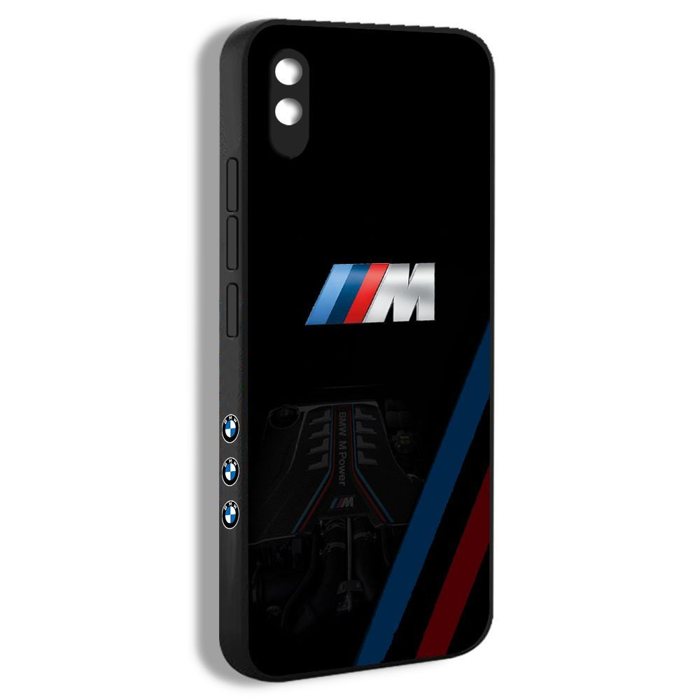 чехол для смартфона Подходит для Xiaomi Redmi 9A логотипом BMW M Series  YZY13