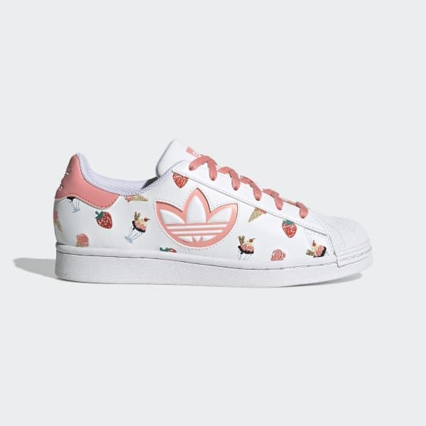 Adidas superstar best sale real pink