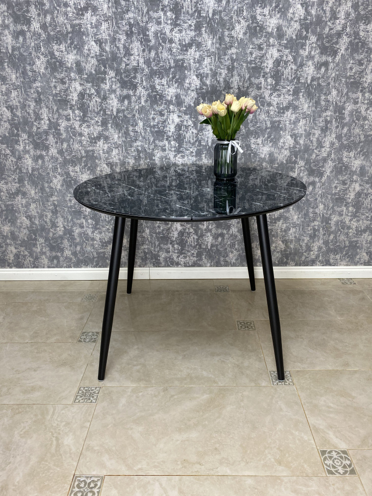 Стол обеденный, 100х100х75 см #1