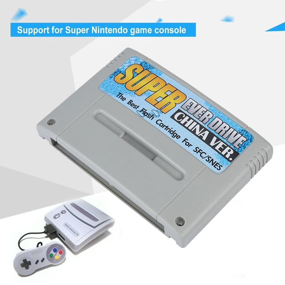 Видеоигра SFC Super Everdrive карточного типа для SNES Flash Cart,  аксессуар для настольной игры в стиле ретро - купить с доставкой по  выгодным ценам в интернет-магазине OZON (1186756959)