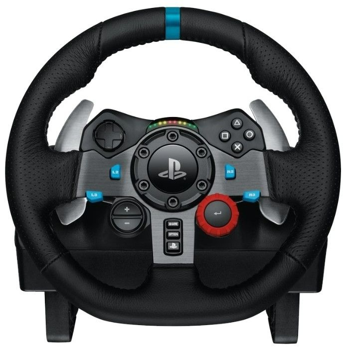 Руль игровой Logitech G Driving Force G29 для PS5, PS4, PS3 и ПК, черный #1