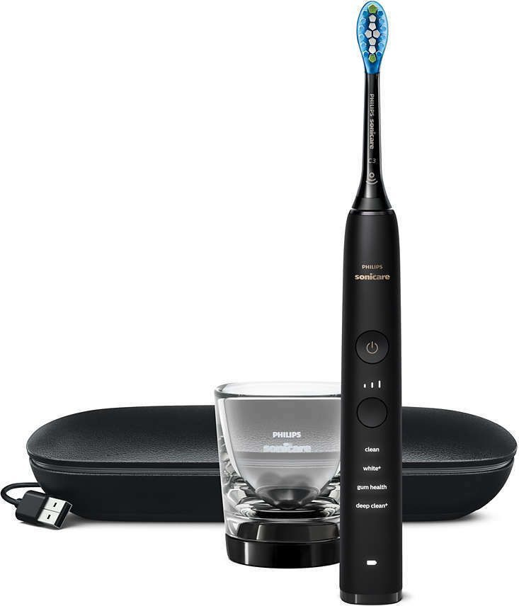 Philips Sonicare Электрическая зубная щетка HX9911/09 Sonicare DiamondClean 9000, черный  #1