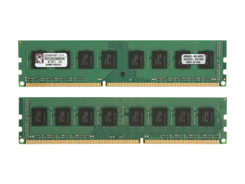 Ddr 9. Kvr1333d3n9k24g. ddr3 1333. kingston kvr13n9k216.