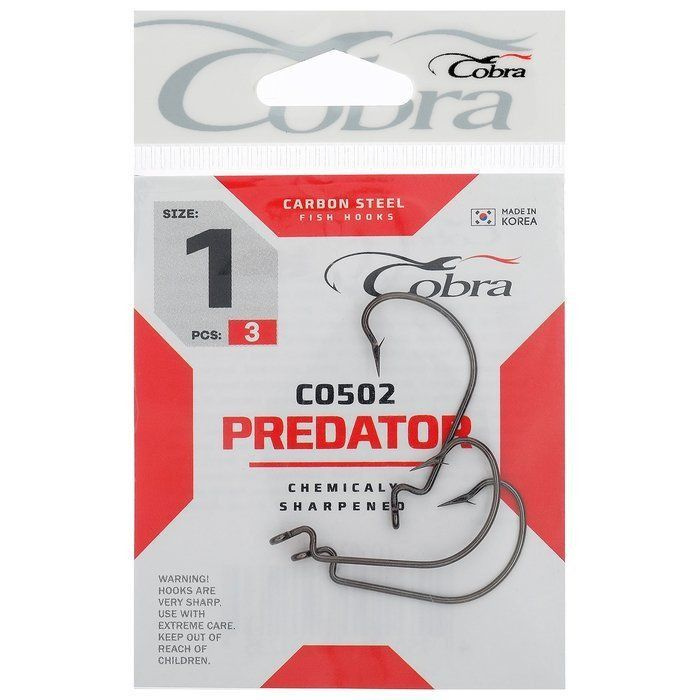 Cobra Крючок рыболовный - купить с доставкой по выгодным ценам в ...