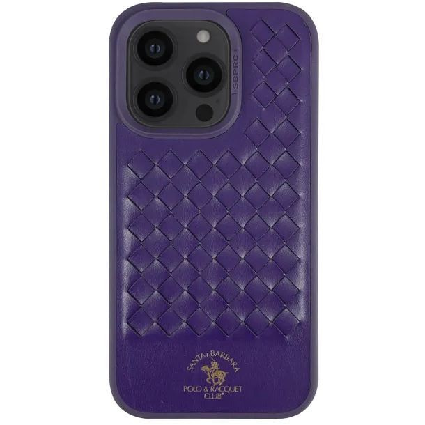 Чехол для смартфона Santa Barbara Polo & Racquet Club Ravel Series для Apple iPhone 14 Pro Max, фиолетовый #1