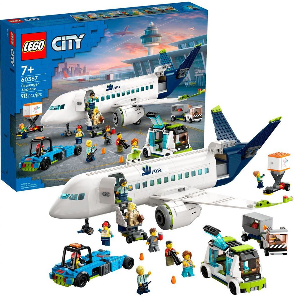 Lego 60367 Город Пассажирский самолет