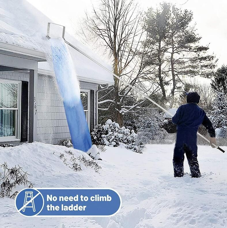 Уборка снега с крыши - безопасные способы и практические советы | Ruflex
