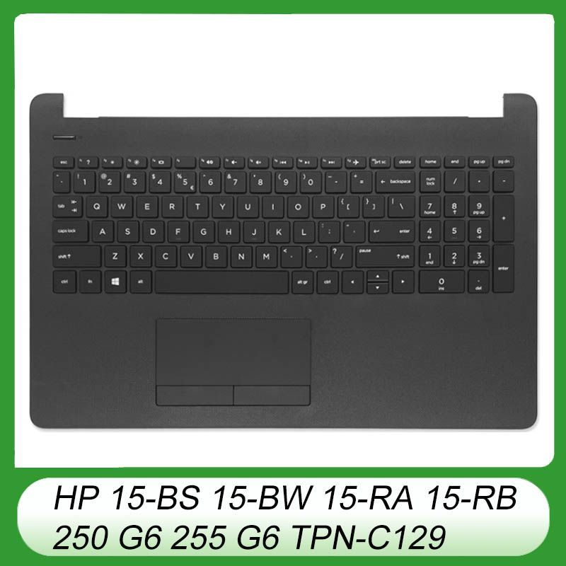 Топкейс для ноутбука верхний корпус Есть клавиатура Hp 15 Bs 15 Bw 15 Ra 15 Rb 250 G6 255 G6 5244