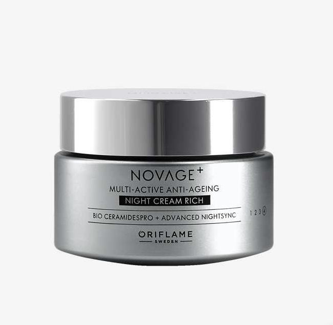 Насыщенный мультиактивный ночной крем Novage + multi-active anti-ageing night cream rich  #1