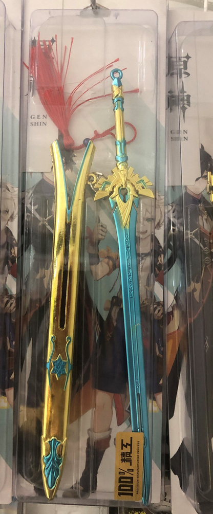 Металлический меч геншин импакт 22 см Genshin Impact - купить с ...