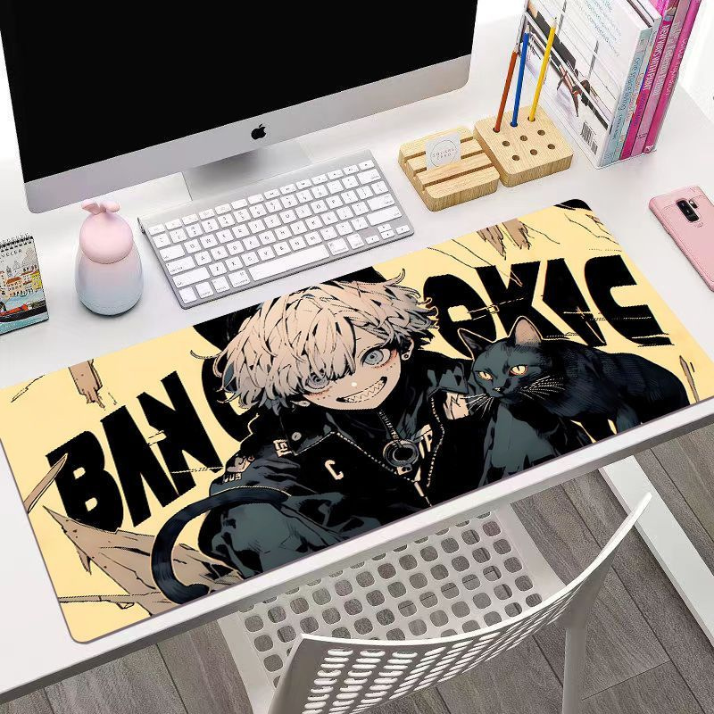 Игровой коврик для мыши Аниме коврик для мыши-11, XL, разноцветный ...