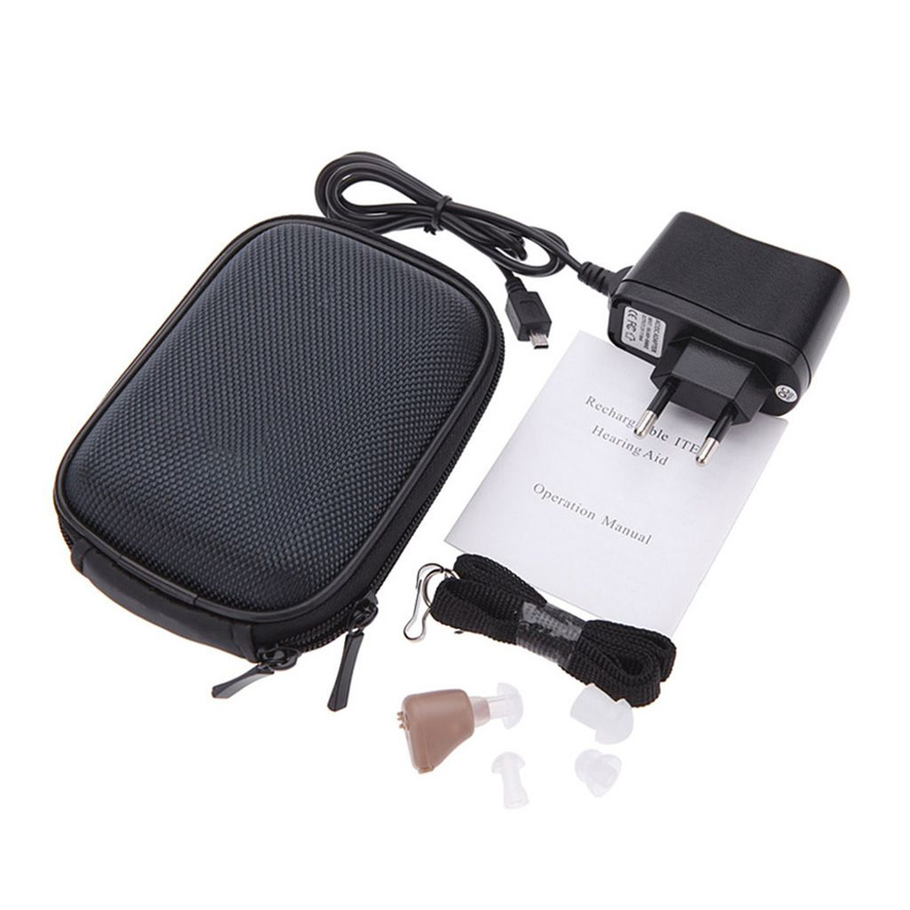 (1 комплект) Усилитель звука для слухового аппарата английская версия ...