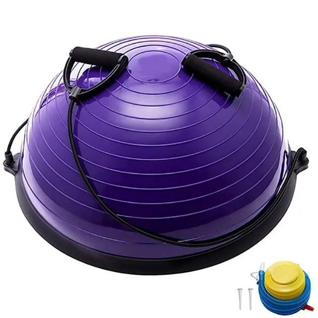 Полусфера BOSU балансировочная 58 см. фиолетовая #1