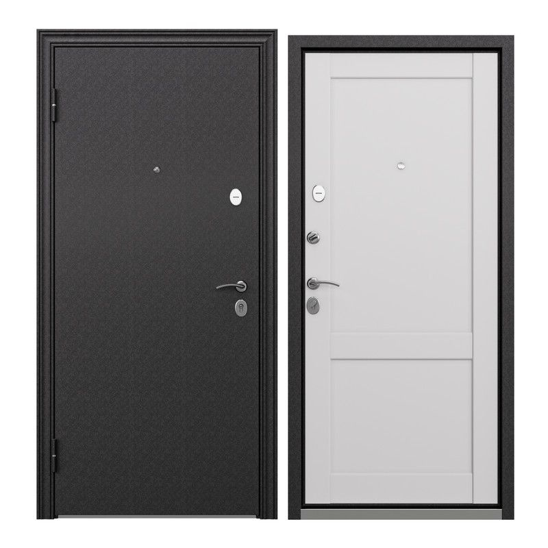 Дверь входная Torex для квартиры металлическая Flat-L 950х2050, открывание влево, тепло-шумоизоляция, #1