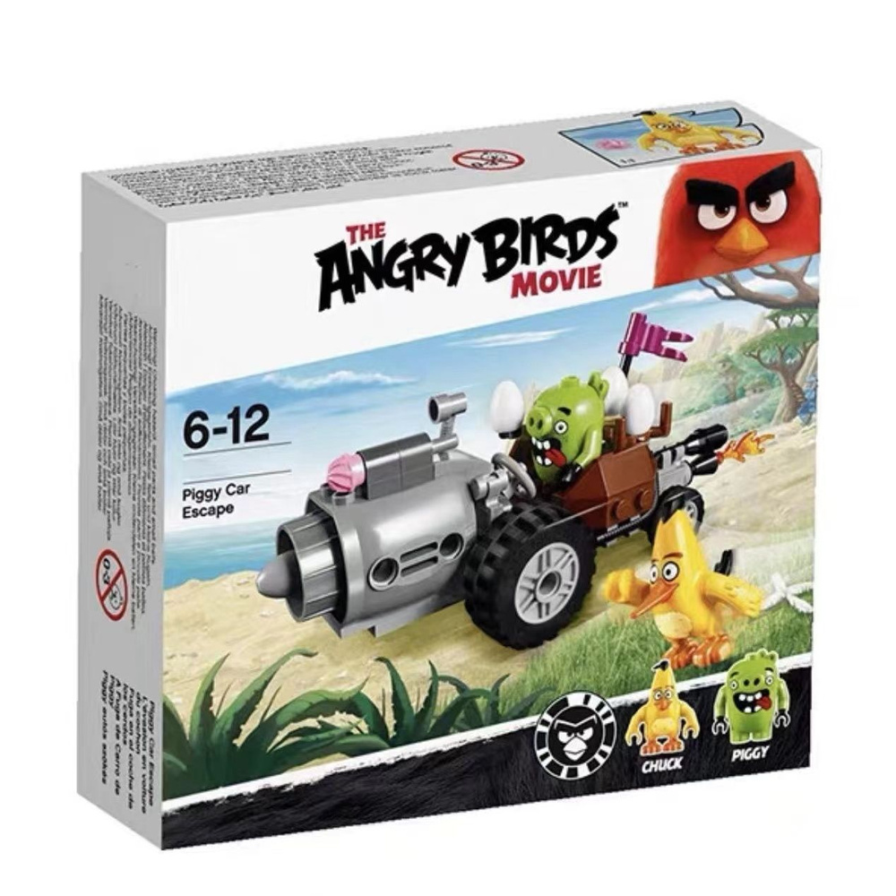 Конструктор 75821 Angry Birds Побег из машины Свинок