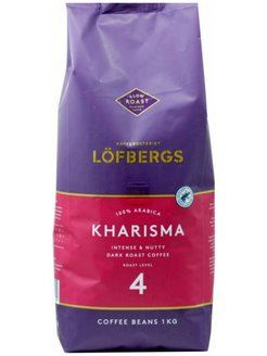 Кофе в зернах Lofbergs KHARISMA 1000 гр #1