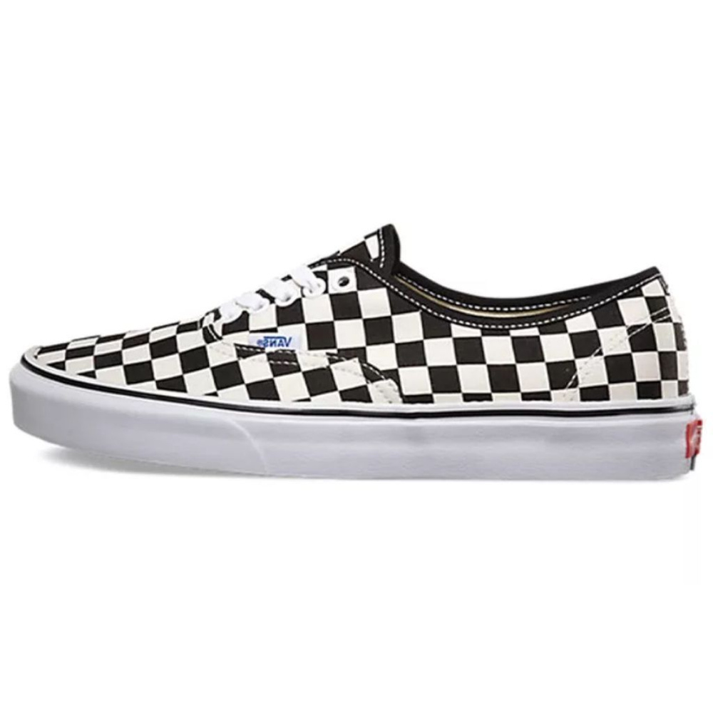 Vans finish. Vans authentic Checkerboard. Кроссовки vans authentic Black White. Кеды Ванс клетчатые. Шахматные кеды Ванс.