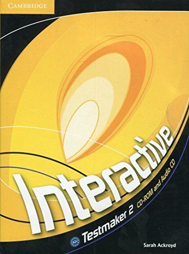 Interactive 2 Testmaker Audio CD/CD-ROM #1