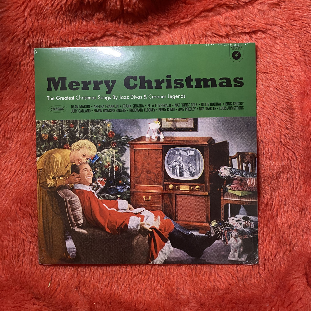 Лучшая новогодняя пластинка! Винил Merry Christmas LP (Фрэнк Синатра