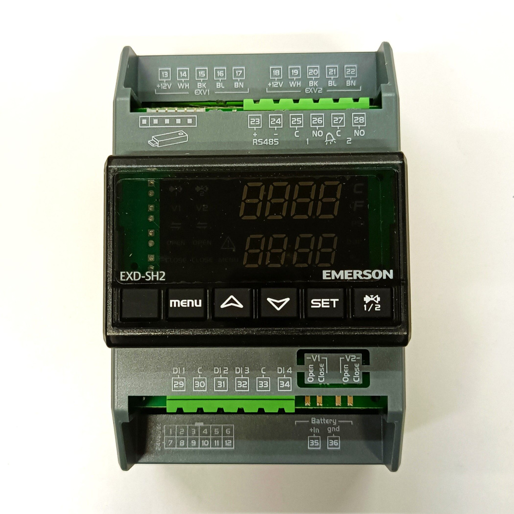 Контроллер Emerson EXD-SH2 PCN 807856 для шаговых ЭРВ ( ModBus ...