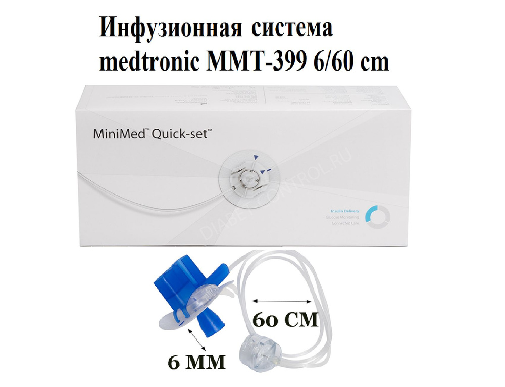 ММТ-399 Инфузионный набор Medtronic MiniMed Quick-set (Квик сет) ММТ ...