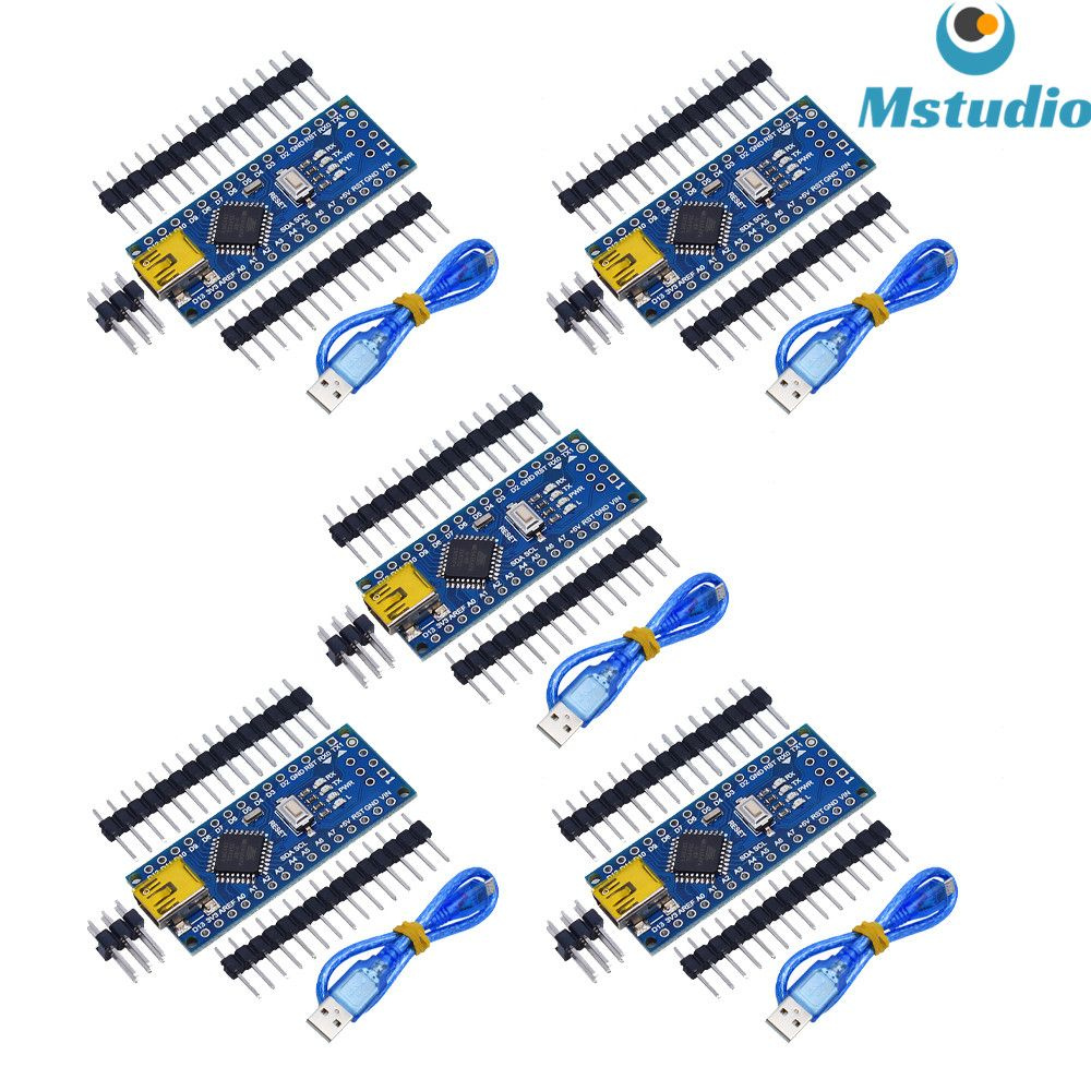 5 шт Микроконтроллер Ардуино Нано/Arduino Nano ATmega168P CH340 с USB ...