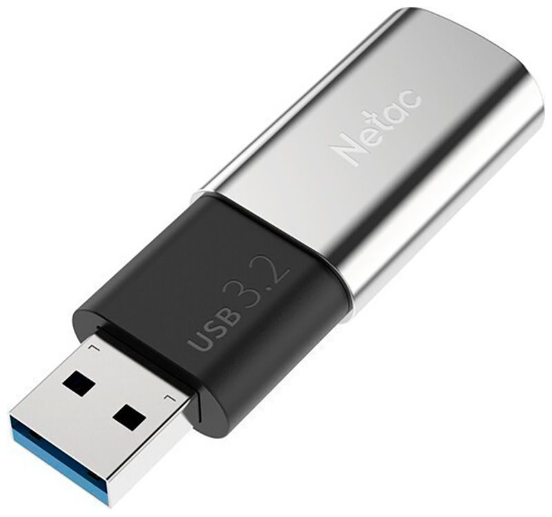 Флеш-накопитель Netac US2 USB 3.2 256Gb (NT03US2N-256G-32SL) #1