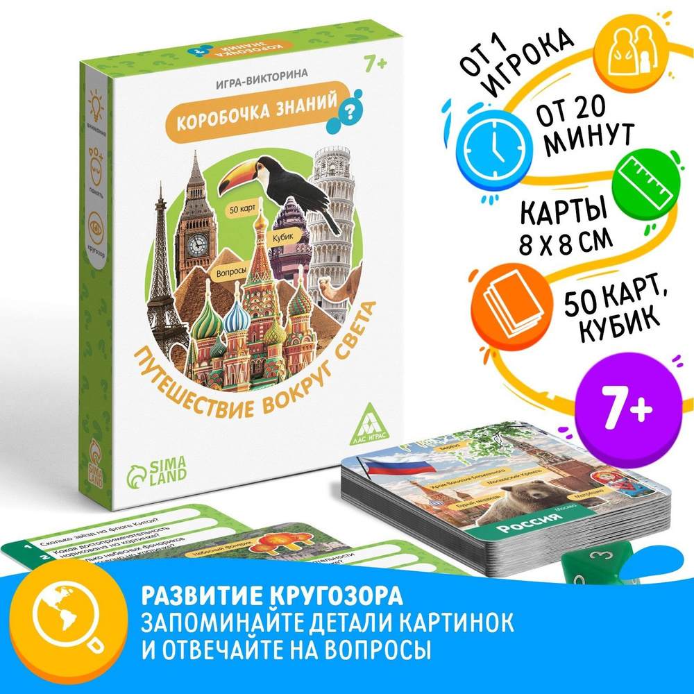 Викторина карточная игра ЛАС ИГРАС 