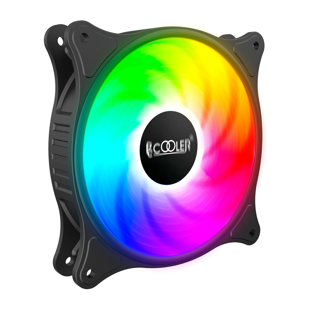 Кулер для fx. PCCOOLER FX-120-3. PCCOOLER FX-120-3 fixed Color Fan. Case Fan PCCOOLER FX-120-3 RGB. Вентилятор для корпуса PCCOOLER FX-120-3.