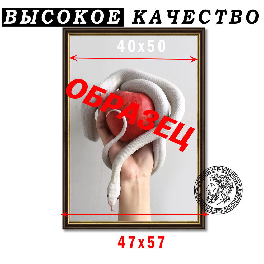 Багетная рама для картин Коричневый 40х50 Премиум качество - купить с ...