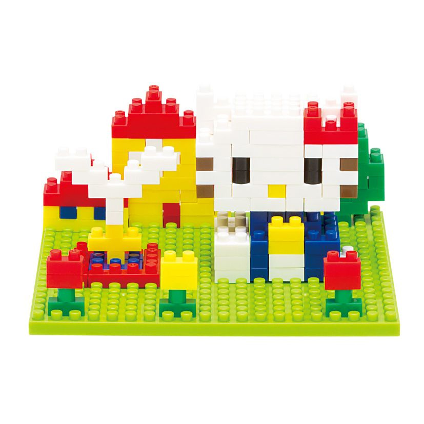 Конструктор Nanoblock Hello Kitty в парке, 250 деталей #1