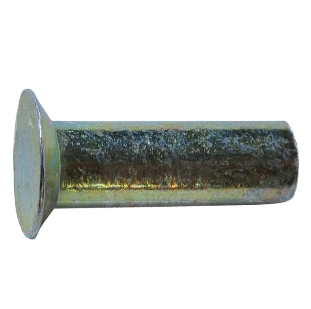 Заклепка под молоток потайная 3х8 Сталь, цинк ГОСТ 10300-80 (DIN 661), 25 шт.  #1